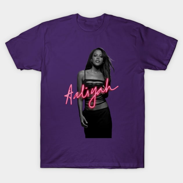 90s Legends: Aaliyah T-Shirt by The Store Name is Available